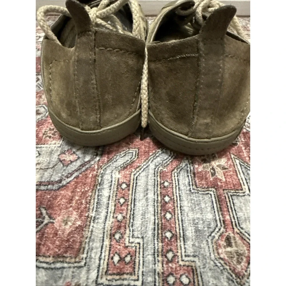 Patagonia Hemp Lace Up Shoes Patrol‎ Sneakers green Olive Woman 8.5 New